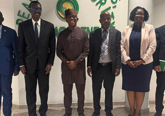 AUABC Chair and the Commissioer PAPS