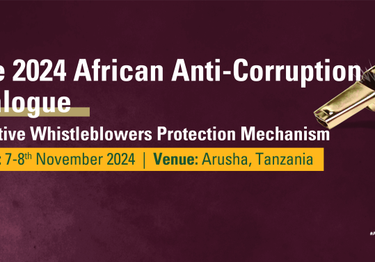 African Anticorruption Dialogue 2024